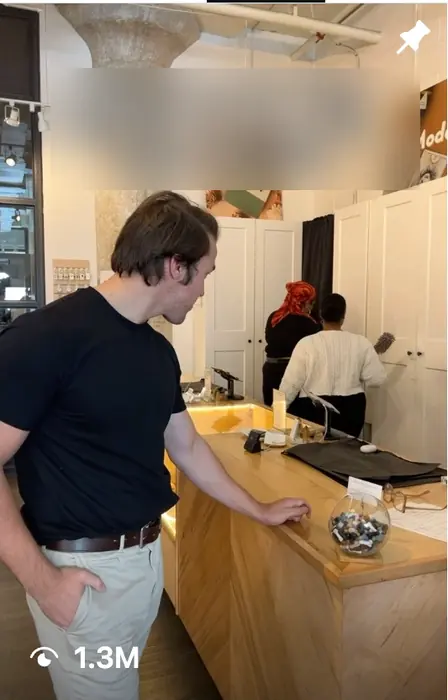 Making Six Figs Instagram reel, 1.3 million views