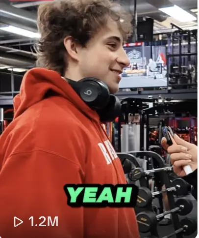 UltraFlex Gym TikTok, 1.2 million views