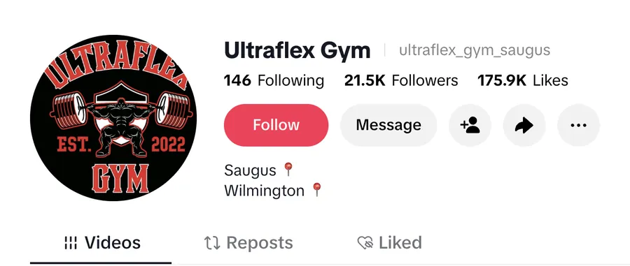TikTok profile of @ultraflex_gym_saugus, UltraFlex Gym in Saugus and Wilmington: 21.5K followers, 175.9K likes